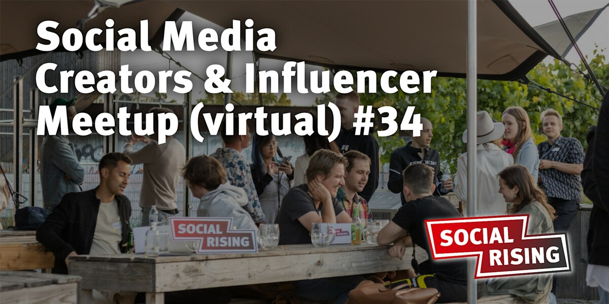 Social Media Creators & Influencer Meetup (virtual) #34