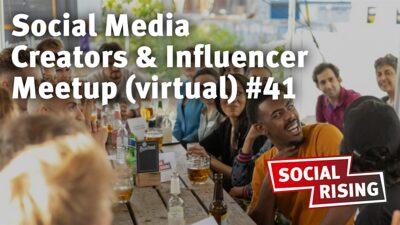 Social Media Creators & Influencer Meetup (virtual) #41